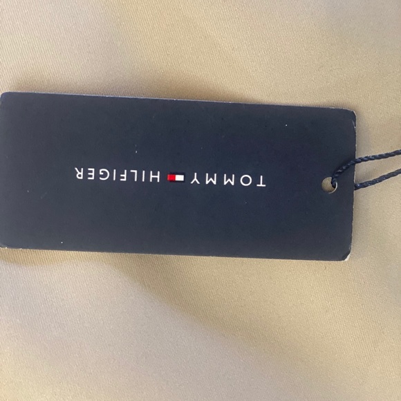 tommy hilfiger color block tan/black scuba dress - Picture 11 of 14